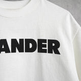 ジルサンダー ロゴ Tシャツ ホワイト - NEWSED