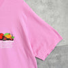 Stüssy 粉色水果印花 T 恤
