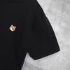 Maison Kitsune 狐狸头 T 恤（黑色）