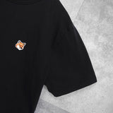 メゾンキツネ フォックスヘッド Tシャツ ブラック - NEWSED