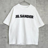 Jil Sander 徽标 T 恤白色