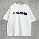 ジルサンダー ロゴ Tシャツ ホワイト - NEWSED