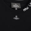 ヴィヴィアン ウエストウッド オーブ ロゴネック Tシャツ ブラック