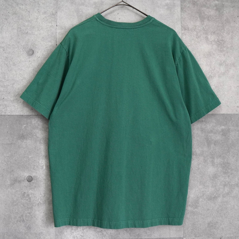 メゾンキツネ カレッジロゴ Tシャツ グリーン - NEWSED