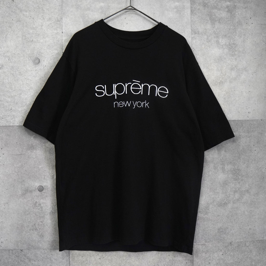 Supreme 徽标 T 恤黑色