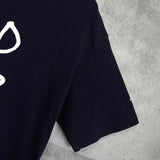 オールド ステューシー プリント Tシャツ ネイビー - NEWSED