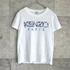 ケンゾー ロゴ Tシャツ ホワイト レディース