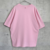 アミパリ アミ パリス ハートロゴ Tシャツ ピンク タグ付き未使用品 - NEWSED