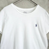 ポロ ラルフローレン ポニーロゴ Tシャツ ホワイト - NEWSED