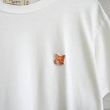 メゾンキツネ フォックスヘッド Tシャツ ホワイト - NEWSED