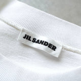 ジルサンダー ロゴ Tシャツ ホワイト - NEWSED