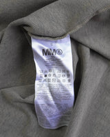 エムエムシックス メゾン マルジェラ イニシャルロゴパッチ 異素材切り替え Tシャツ グレージュ レディース - NEWSED