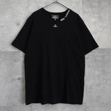 ヴィヴィアン ウエストウッド オーブ ロゴネック Tシャツ ブラック - NEWSED