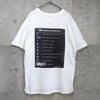 エムエムシックス メゾンマルジェラ プリント Tシャツ ホワイト