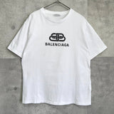 バレンシアガ ロゴ Tシャツ ホワイト - NEWSED