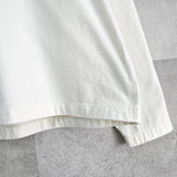 ジルサンダー ロゴ オーバーサイズ ロンT 長袖トップス ホワイト - NEWSED