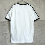 アディダス トレフォイルロゴ Tシャツ ホワイト / ブラック - NEWSED