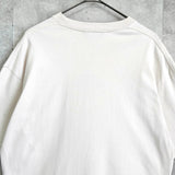 バレンシアガ ロゴ刺繍 オーバーサイズ Tシャツ ベージュ - NEWSED