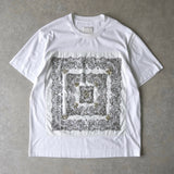 ジバンシィ ビジュー チェーン 装飾 バンダナ Tシャツ ホワイト - NEWSED
