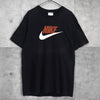 Nike Swoosh 徽标 T 恤黑色