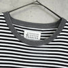 Maison Margiela 黑/白/灰条纹 T 恤