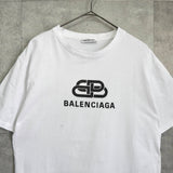 バレンシアガ ロゴ Tシャツ ホワイト - NEWSED