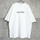 バレンシアガ ロゴ オーバーサイズ Tシャツ ホワイト - NEWSED
