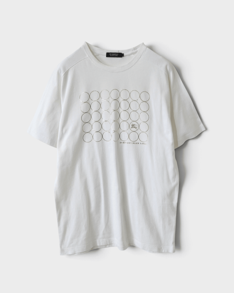 バーバリー ブラック レーベル ホースロゴ Tシャツ ホワイト サイズ2 メンズ レディース