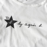 アニエスべー ロゴ Tシャツ レディース ホワイト - NEWSED