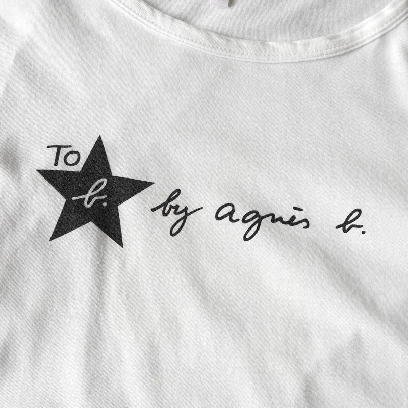 アニエスべー ロゴ Tシャツ レディース ホワイト - NEWSED