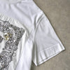 Givenchy 白色宝石链饰 Bandana T 恤
