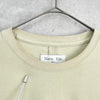 マーティンキム フェイクレイヤード Tシャツ メッシュニット アイボリー