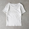 アニエスべー ロゴ Tシャツ レディース ホワイト