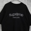 Supreme 徽标 T 恤黑色