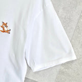 メゾンキツネ チラックスフォックス Tシャツ ホワイト - NEWSED