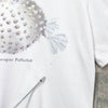 スリーワンフィリップリム ニットリブ切り替え Tシャツ ホワイト