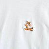 Maison Kitsune Chillax 白色狐狸T恤