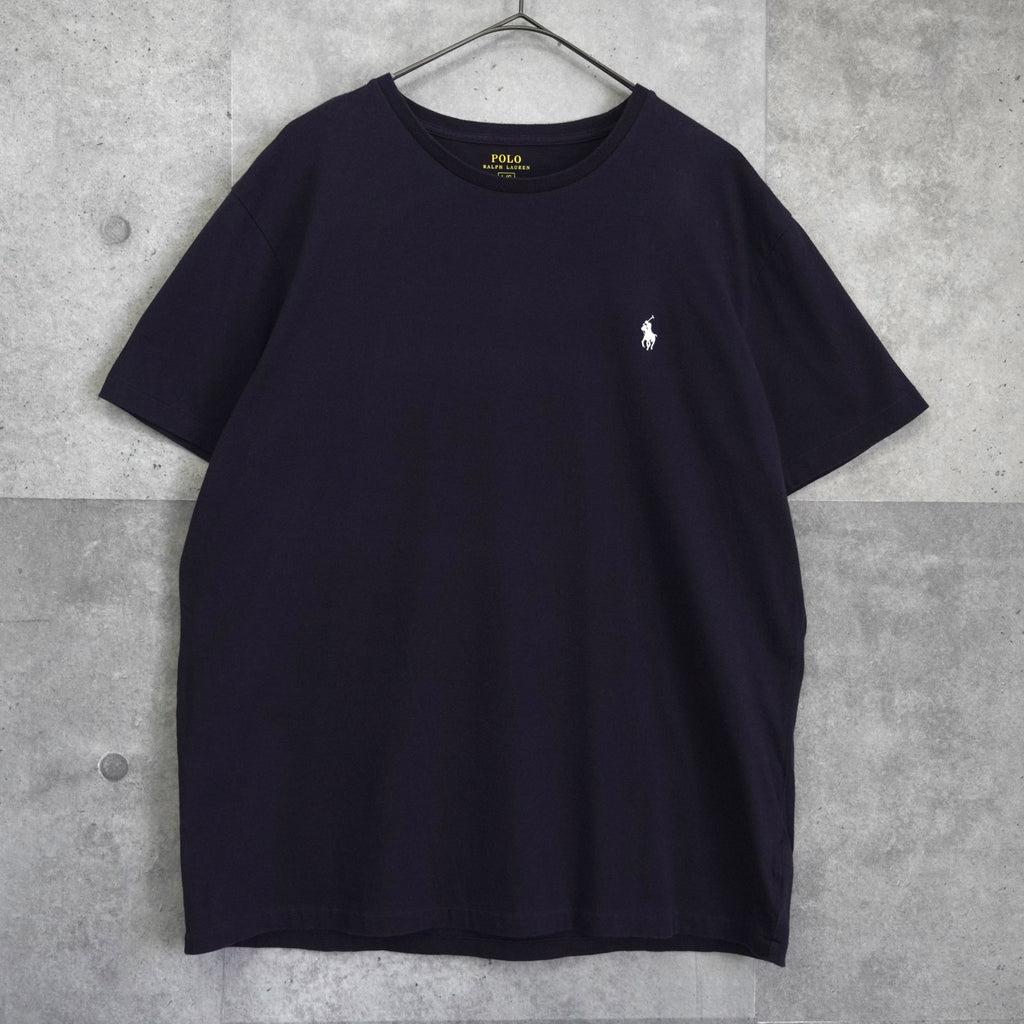 ポロ ラルフローレン ポニーロゴ Tシャツ ネイビー