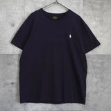 ポロ ラルフローレン ポニーロゴ Tシャツ ネイビー - NEWSED