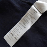 セリーヌ クラシック ロゴ Tシャツ ブラック - NEWSED