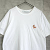 メゾン キツネ チラックスフォックス Tシャツ ホワイト