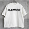 Jil Sander 徽标 T 恤白色