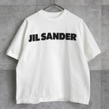 ジルサンダー ロゴ Tシャツ ホワイト - NEWSED