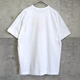 プレイ コム デ ギャルソン ハートロゴ プリント Tシャツ ホワイト - NEWSED