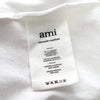 Ami Paris 白色心形徽标 T 恤