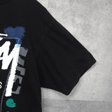 ステューシー ワールドツアー グラフィック Tシャツ ブラック - NEWSED