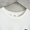 アミパリ アミ パリス ハートロゴ オーバーサイズ Tシャツ ホワイト