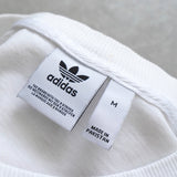アディダス トレフォイルロゴ Tシャツ ホワイト - NEWSED