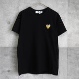 プレイ コムデギャルソン ハートロゴ Tシャツ ブラック - NEWSED