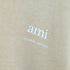 Ami Paris Ami Paris 徽标 T 恤黄色